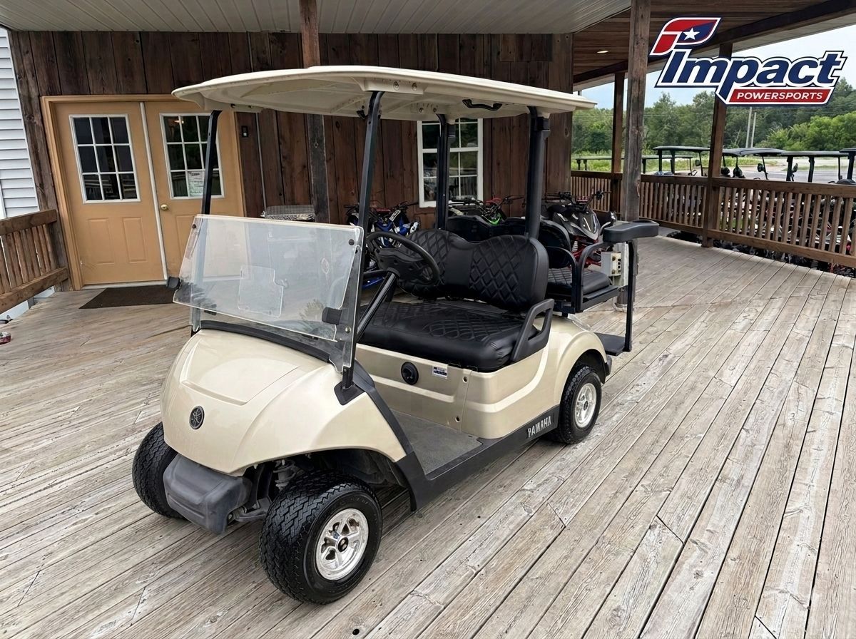 Used 2017 YAMAHA DRIVE 2 GOLD golf cart for sale in Rockford, MI, photo 1