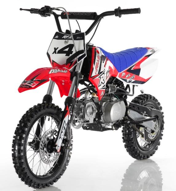 New 2025 APOLLO DB X-4 110cc 4 SPEED SEMI AUTO 14" REAR & 12" FRONT TIRES-(5 motorcycle for sale in Rockford, MI