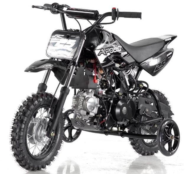 New 2025 APOLLO DB25-70CC AUTOMATIC Electric Start-TRAINING WHEEL(47X14X25)-130LBS-BLACK motorcycle for sale, photo 2