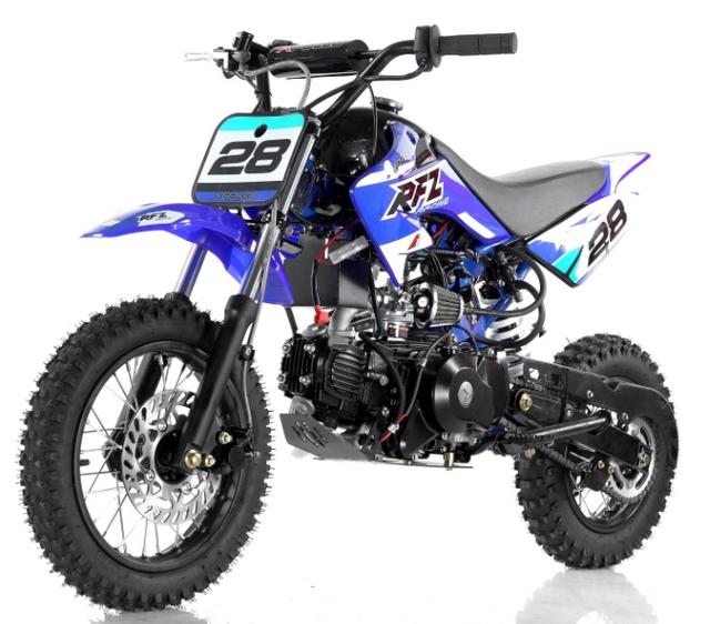 New 2025 APOLLO DB28 (110CC AUTO) 12" Front 10" Back TIRE-DISK BRAKE-(48x15x26)160LBS-BLUE motorcycle for sale, photo 2