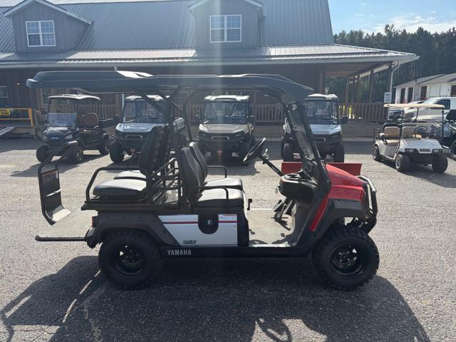 New 2024 YAMAHA UMAX TWO RALLY 2+2 Red golf cart for sale in Rockford, MI, photo 3