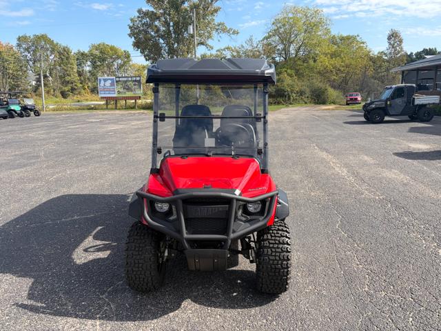 New 2024 YAMAHA UMAX TWO RALLY 2+2 Red golf cart for sale in Rockford, MI, photo 2