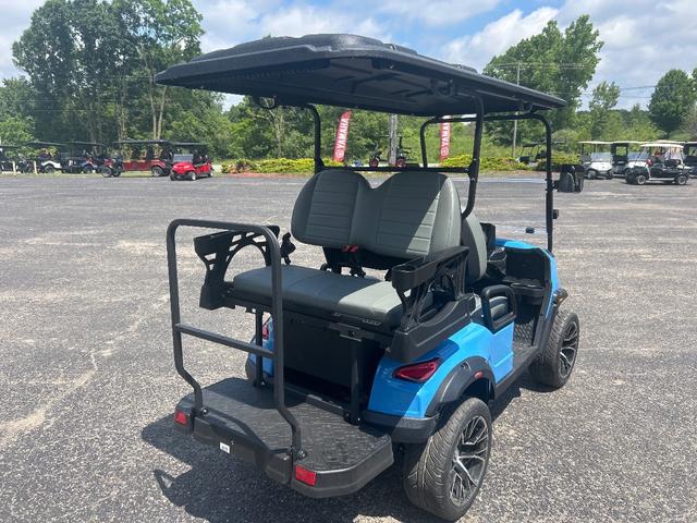 New 2026 SOLANA F 4P SKY BLUE + GREY SEATS HUTCHINSON CART golf cart for sale in Rockford, MI, photo 3