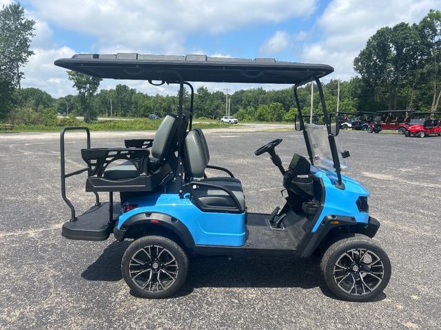 New 2026 SOLANA F 4P SKY BLUE + GREY SEATS HUTCHINSON CART golf cart for sale in Rockford, MI, photo 4