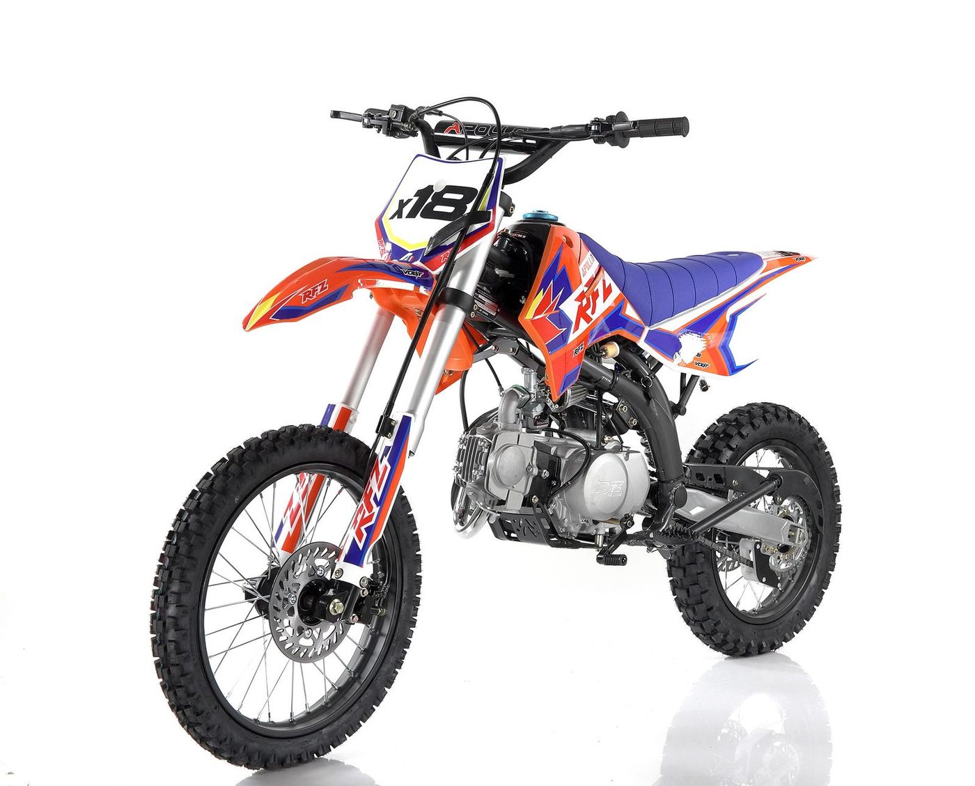 APOLLO-DB-X18 125cc dirt bike, available to order in Rockford, MI, photo 1