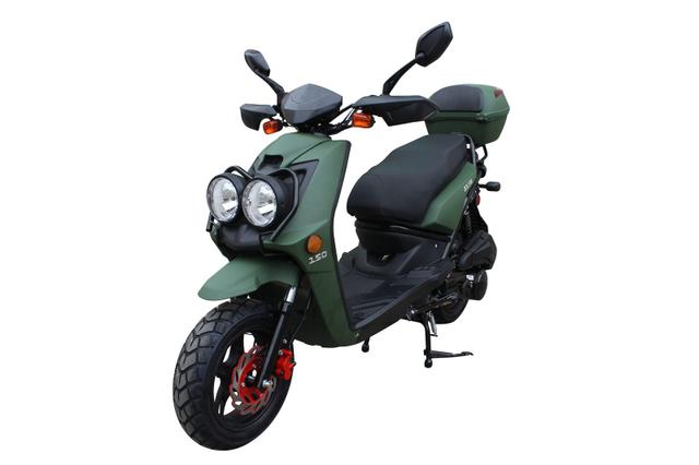 Zoma 150cc Matte scooter, available to order in Rockford, MI, photo 3